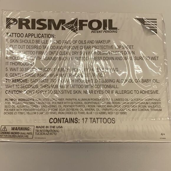 🔥Victoria's Secret bag, head band & 17 tattoo New - Picture 9 of 10